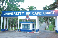 An entrance of the University of Cape Coast