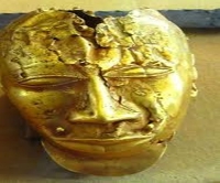 Golden head of Asantehene Kofi Karikari