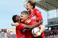 Bastian Schweinsteiger scored on his MLS debut