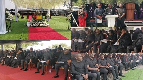 Scenes from the State House during the state funeral of the late ET Mensah on January 5, 2023