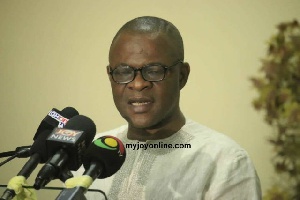 Bright Oduro, outgoing Director General of the CID