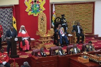 President Akufo-Addo delivered his second State of the Nation Address today