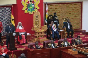 President Akufo-Addo delivered his second State of the Nation Address today