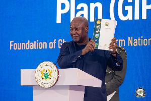 John Dramani Mahama is the President of Ghana
