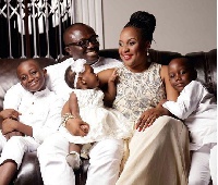 Bola Ray with his family