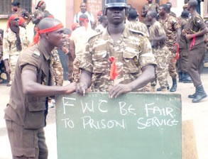 Prison Demo Kumasi