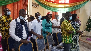 Members of Tarkwa-Nsuaem Municipal Assembly at the nine lessons and carols