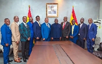 The leadership of the Assemblies of God, Ghana with Vice President Mahamudu Bawumia