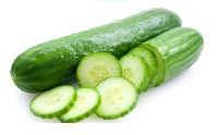 File photo of a cucumber fruit