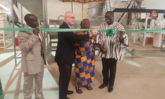 The facility is expected to provide ready market for groundnut farmers to increase production