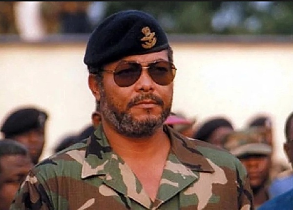 Late former President of Ghana, Jerry John Rawlings