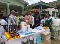 he donation, according to the Association forms part of its CSR to the communities in Denkyira