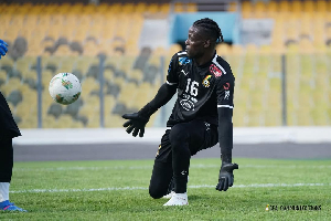 Hearts of Oak goalkeeper Benjamin Asare