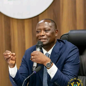 Emmanuel Armah-Kofi Buah is the Minister of Lands and Natural Resources