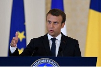 France's President Emmanuel Macron paid an official visit to Ghana