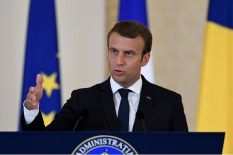 France's President Emmanuel Macron paid an official visit to Ghana