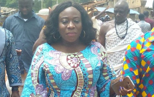 Minister for Tourism, Arts and Culture, Catherine Abelema Afeku