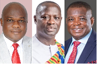 L - R: Kwame Agbodza, Emmanuel Armah-Kofi Buah, Ahmed Ibrahim reportedly set for ministerial jobs