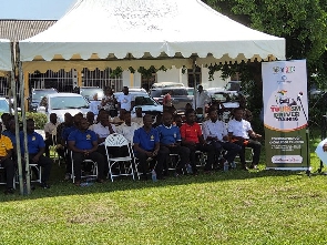 A section of the drivers at the training session