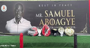 The late Samuel Aboagye, a former Deputy Director of NADMO