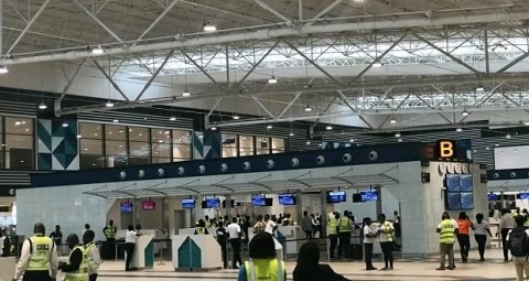 The KIA terminal 3 at the Kotoka International Airport