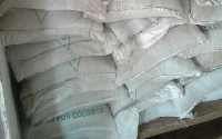Bags of cocoa fertilizer (File photo)