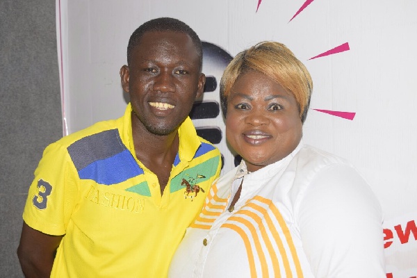 B Ice and Mercy Asiedu on Agyenkwa FM in Kumasi