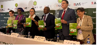 Winnie Byanyima, (second from left) is the Executive Director of UNAIDS