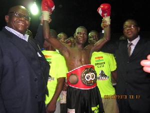 Commey @IBF Africa Lightwieght Champ