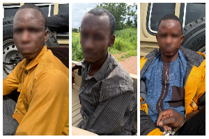 The three suspects remain in Police custody