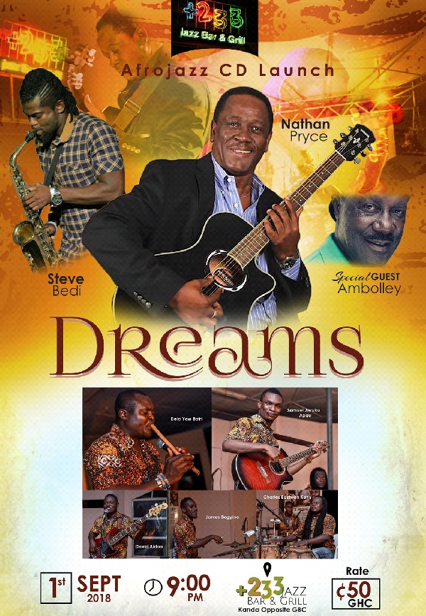 Flyer of Afro-Jazz album launch