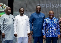 President Nana Addo Dankwa Akufo-Addo and other ministers