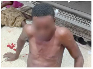 The suspects were armed with cutlasses and a pair of scissors