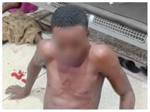 The suspects were armed with cutlasses and a pair of scissors