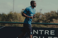 Marvin Senaya has started training on grass