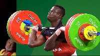 Christian Amoah is a member of Ghana's Weightlifting team