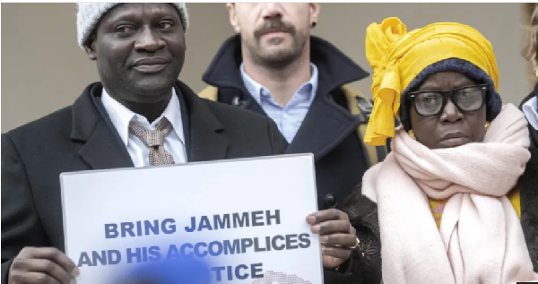 Victims and their relatives have demonstrated outside the court during the trial