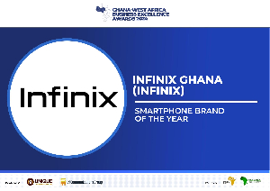 Infinix Ghana won an award