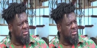 Bulldog couldn't hold his tears as he watched singer Mark Anim Yirenkye perform