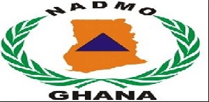 Logo for the National Disaster Management Organization (NADMO)