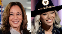 Vice President Kamala Harris and Beyoncé.'