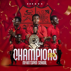 Mfantsipim beat St. Augustine's by a single beat difference