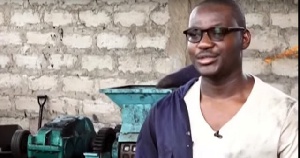 Ghanaian entrepreneur turns coconut waste into charcoal