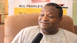 Hassan Ayariga, Flag bearer of All People's Congress