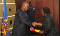 John Mahama wished the former Attorney well on her new appointment at ICC Arbitration