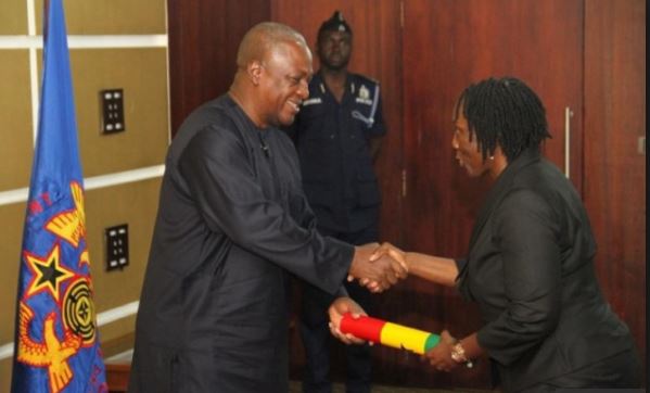 John Mahama wished the former Attorney well on her new appointment at ICC Arbitration