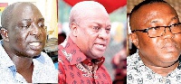 Tawia Boateng, John Mahama and Samuel Ofosu Ampofo