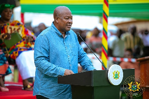 The President, John Dramani Mahama