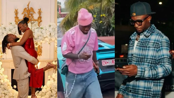 Semenyo (L) Fatawu Issahaku(M) and Kudus (R) were all absent from the Black Stars camp