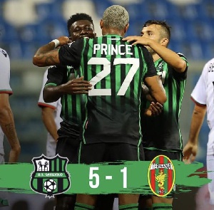 Boateng has been outstanding since joining Sassuolo